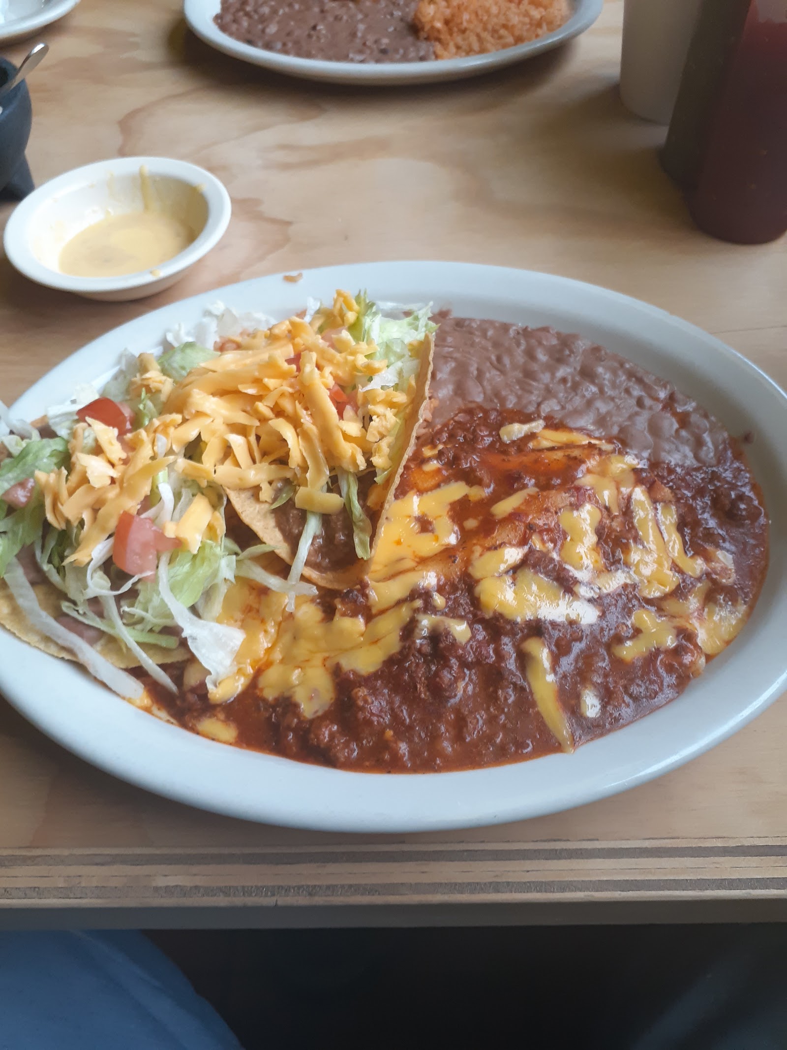Fresh Mexican dish at La Carreta Mexican Restaurant